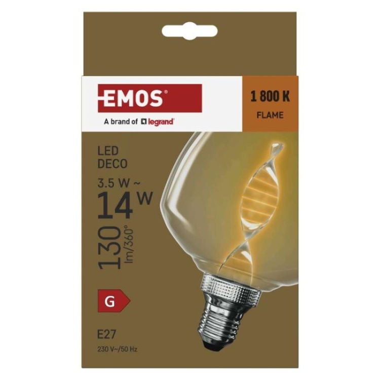 Żarówka dekoracyjna retro flame
