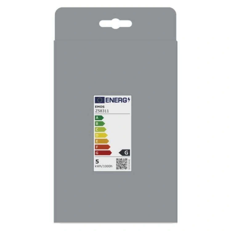 Żarówka LED DECO przydymiona G125