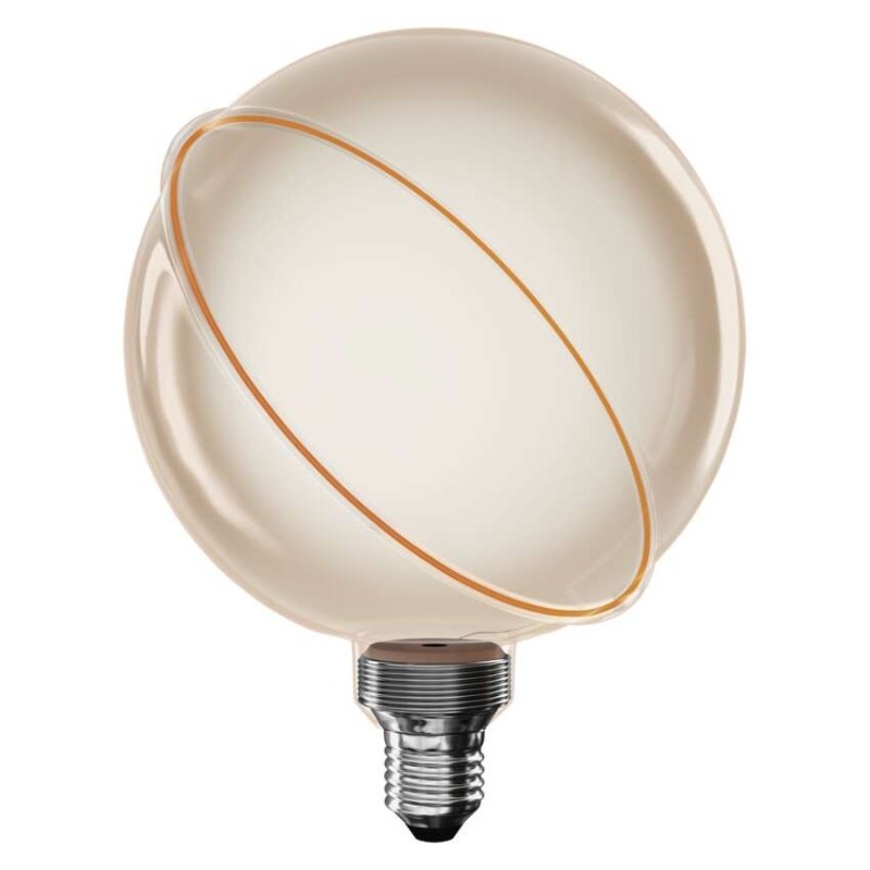 Dekoracyjna żarówka LED EMOS DECO G130SRA ze złotym szkłem