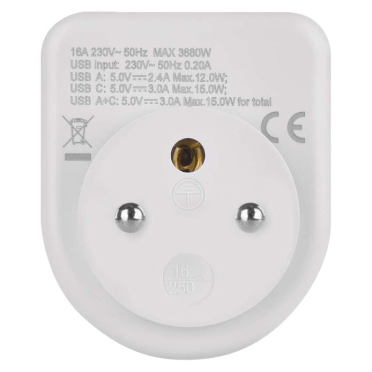 Uniwersalny port USB-A do ładowania urządze