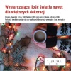 Lampki choinkowe Classic 240 LED 24m multikolor, ziel. przew., IP44, 8 programów, timer