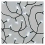 Lampki choinkowe Classic 180 LED 18m zimna biel, zielony przewód, IP44, 8 programów, timer