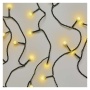 Lampki choinkowe 200 LED cherry 20m , ciepła biel, zielony przewód, IP44,8 programów, time