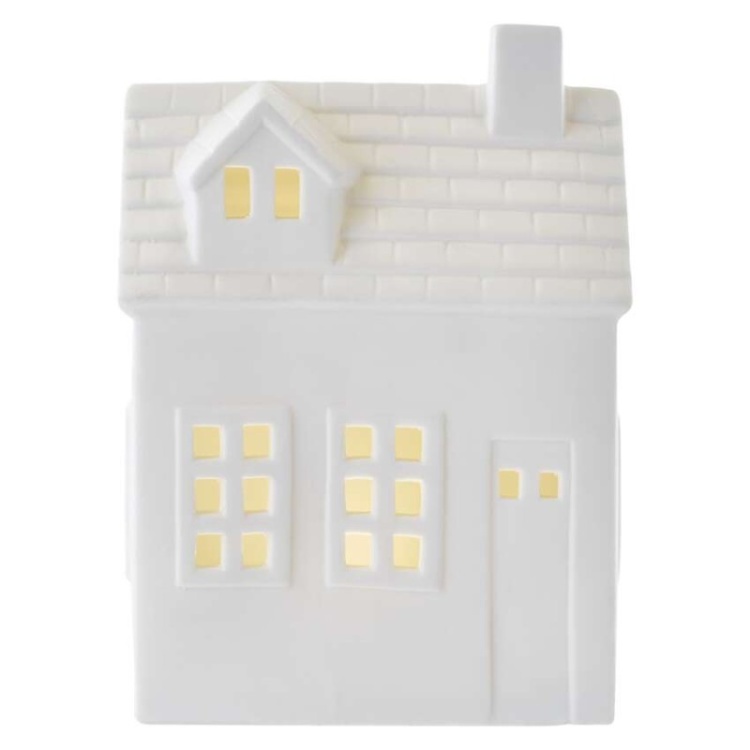 Dekoracja LED domek ceramiczny 18cm