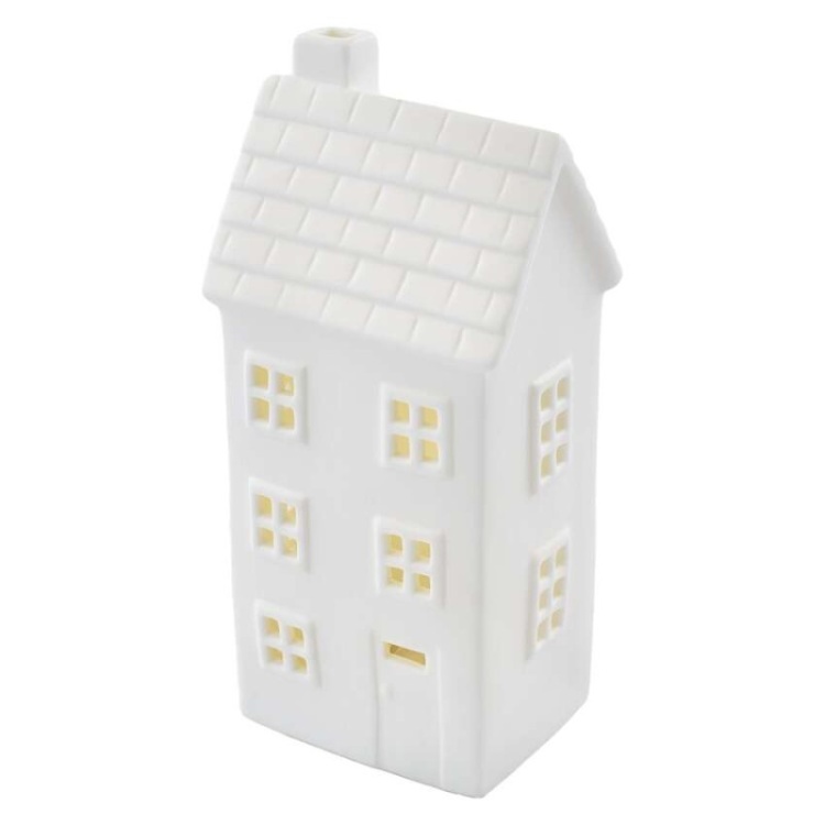 Ceramiczny domek z podświetleniem LED