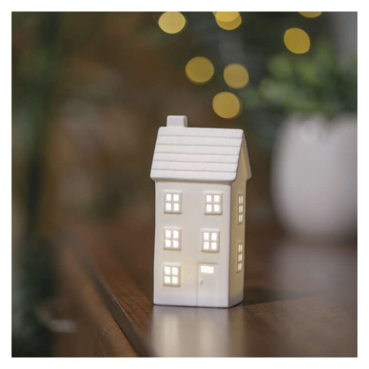 Dekoracja świąteczna domek LED