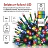 Lampki choinkowe Classic 80 LED 8m multikolor, zielony przewód, IP44, 8 programów, timer