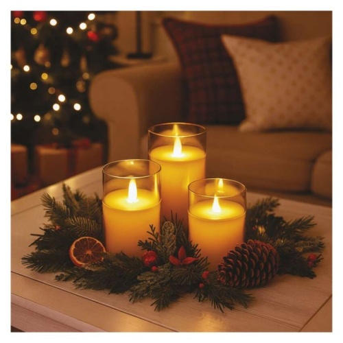 Realistyczny płomień LED – ciepłe światło