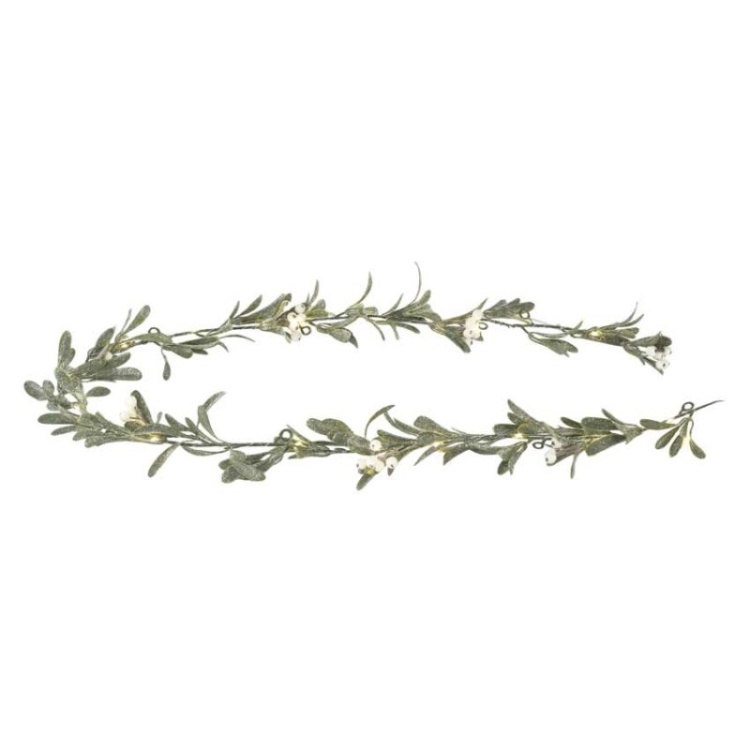 Dekoracyjna girlanda LED na kominek lub półkę