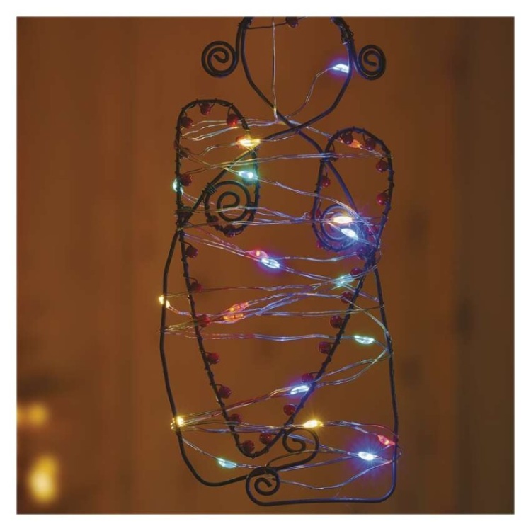 Giętki drucik LED NANO multicolor – ozdoba świątecznego stołu