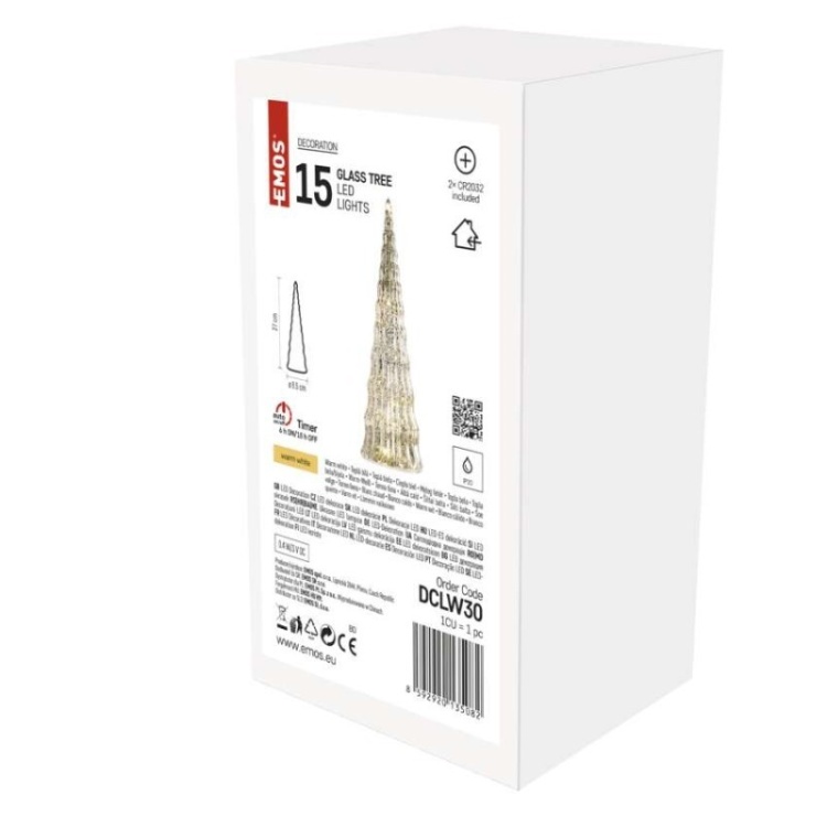 Choinka dekoracyjna LED IP20 – lampka do wnętrz