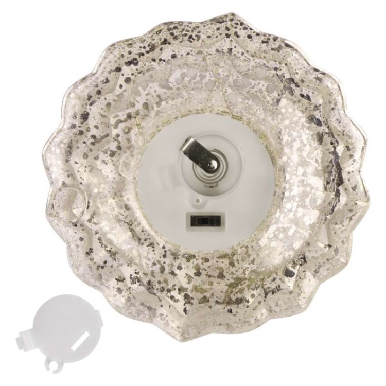 Złota choinka LED spód