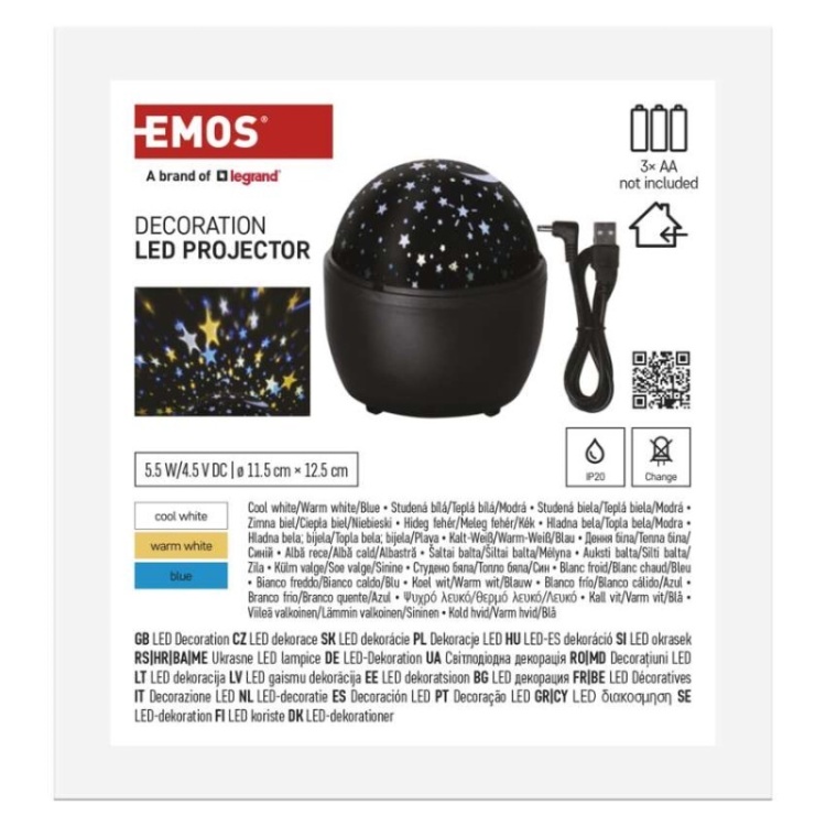 Zestaw projektora gwiezdnego LED – EMOS