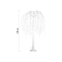 Dekoracje - 72 LED, drzewko 120 cm, zimna biel, IP44, timer wymiary