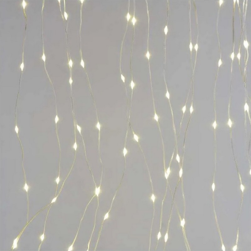 Kurtyna świetlna LED 400LED DROP – ciepła biel EMOS