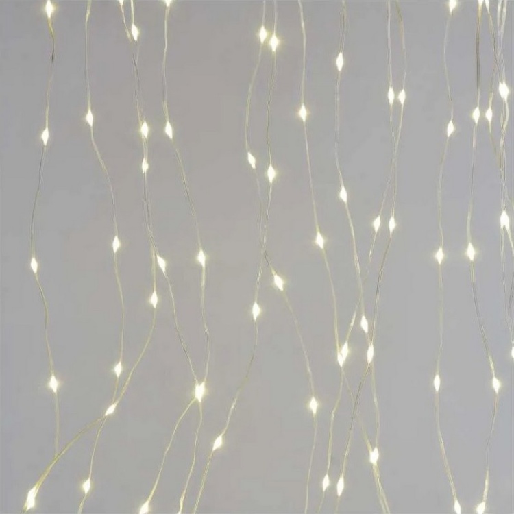 Kurtyna świetlna LED 400LED DROP – ciepła biel EMOS