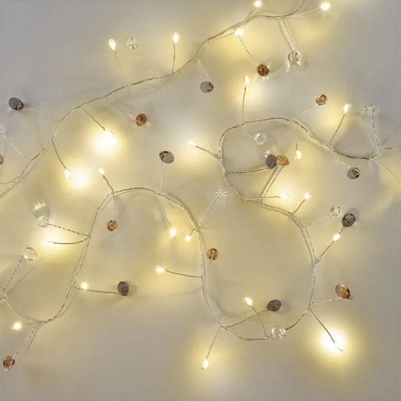 Girlanda LED cyrkonie 40LED Emos