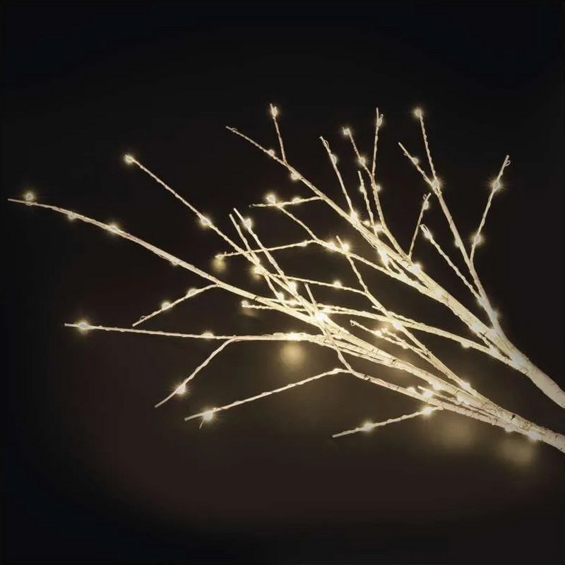 Gałązki dekoracyjne LED brzoza 100LED