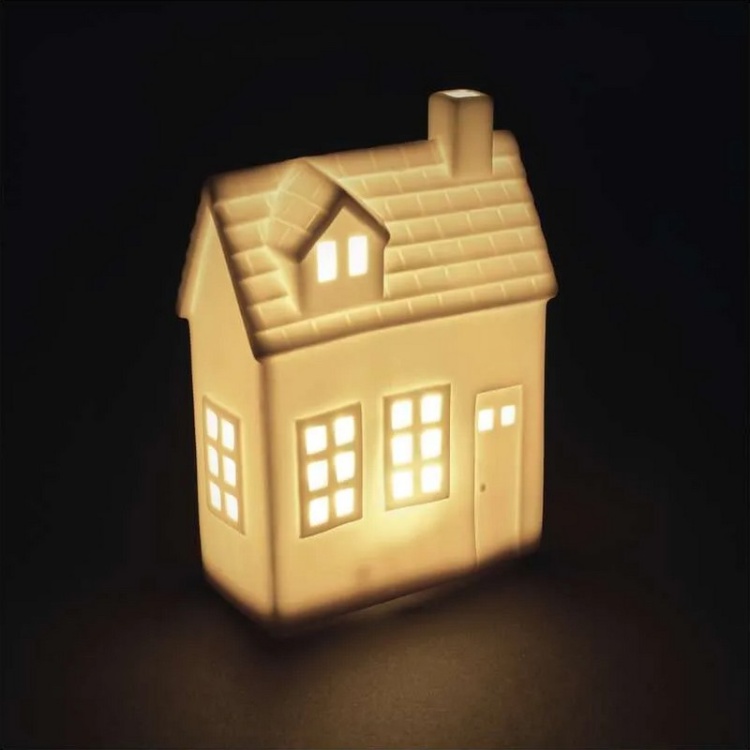 Ceramiczny domek LED EMOS DCLW37