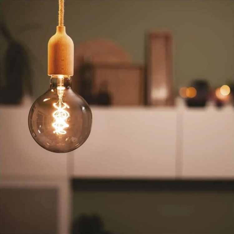 Żarówka smoked G125 w stylu vintage