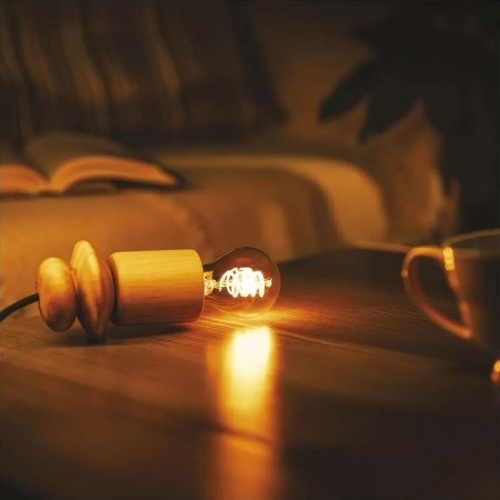 Żarówka LED flame A60 smoked