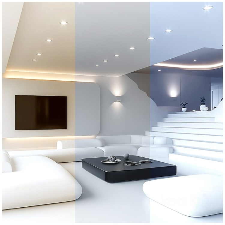 Zatosowanie - moduł LED INSERT 5W 3CCT 400lm 3000–6500K Kobi