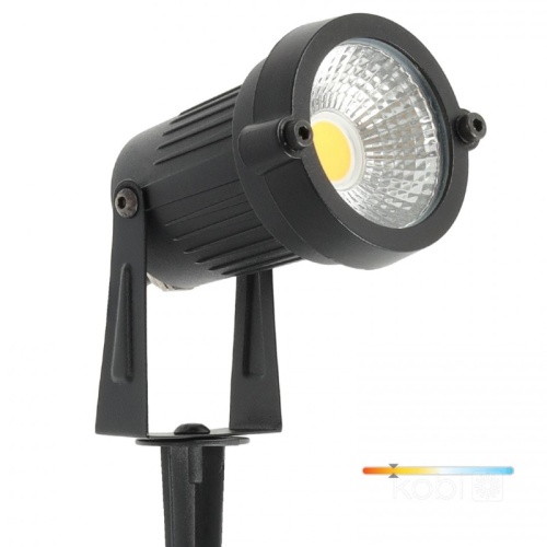 Reflektor ogrodowy Kobi BLAKE 5W czarny