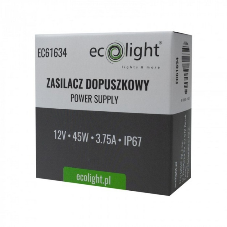Zasilacz dopuszkowy LED 50×22 mm