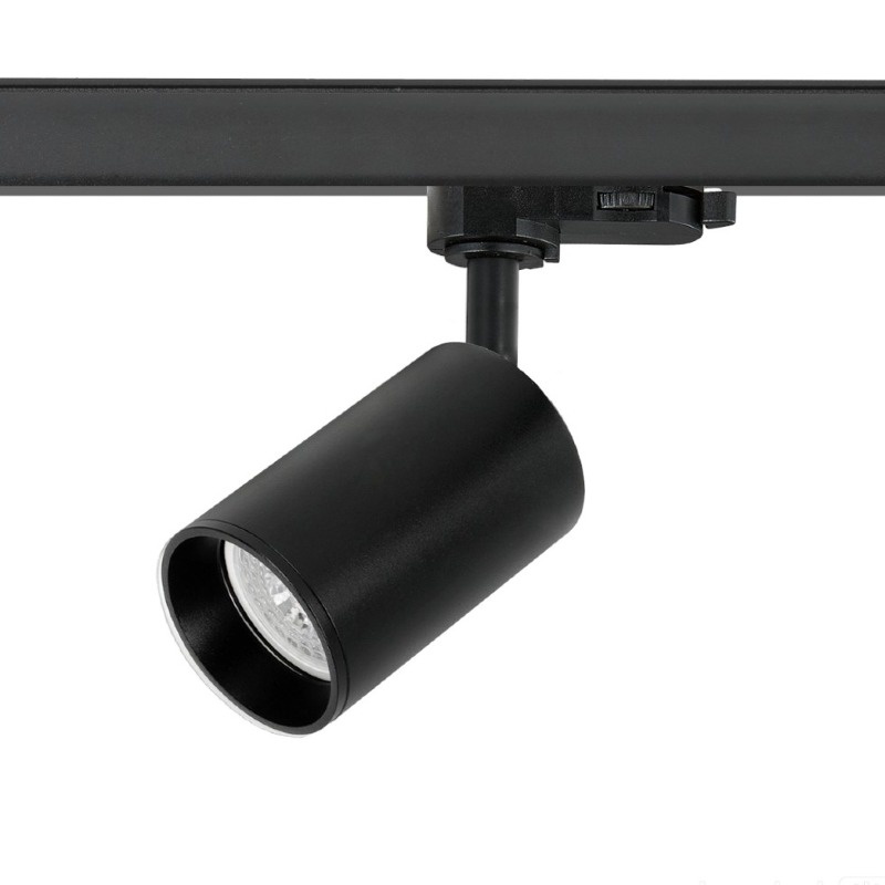 Reflektor szynowy 1xGU10 czarny – S-LINE N1