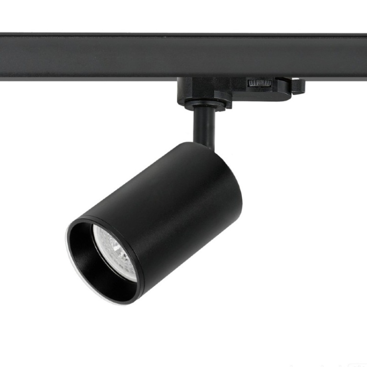 Reflektor szynowy 1xGU10 czarny – S-LINE N1