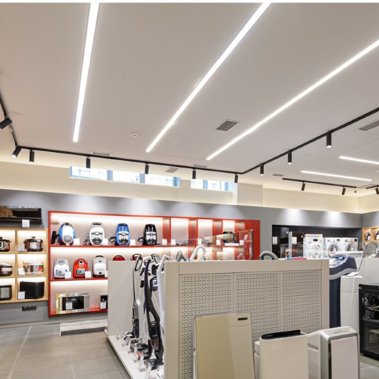 Czarny reflektor GU10 do Global Trac