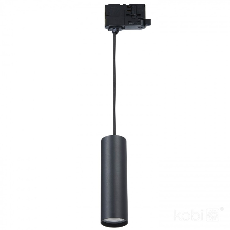 Lampa szynowa zwieszana 1xGU10 czarna