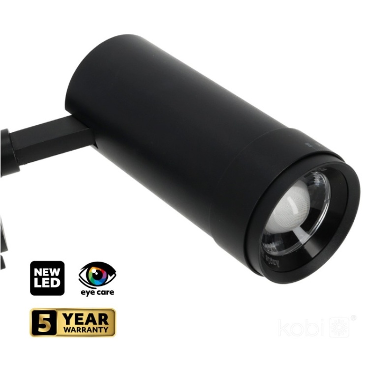 Oprawa szynowa LED 3F – czarna