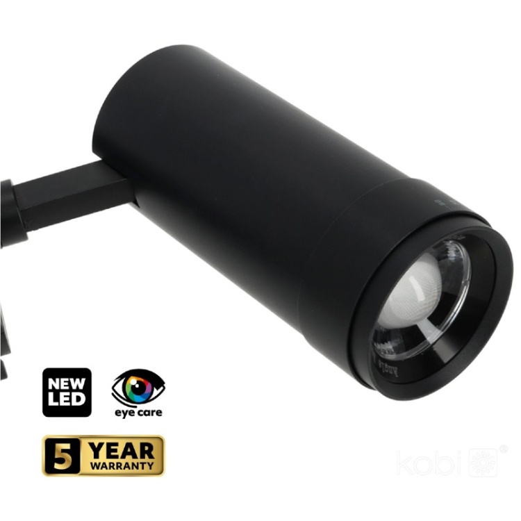 Reflektor szynowy LED NEXTRACK VISION 10W 3CCT 10-60° czarny Kobi Pro