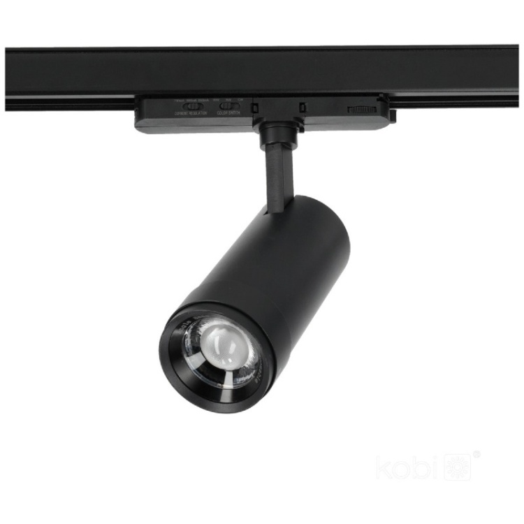 Reflektor LED zoom czarny – 30–60°