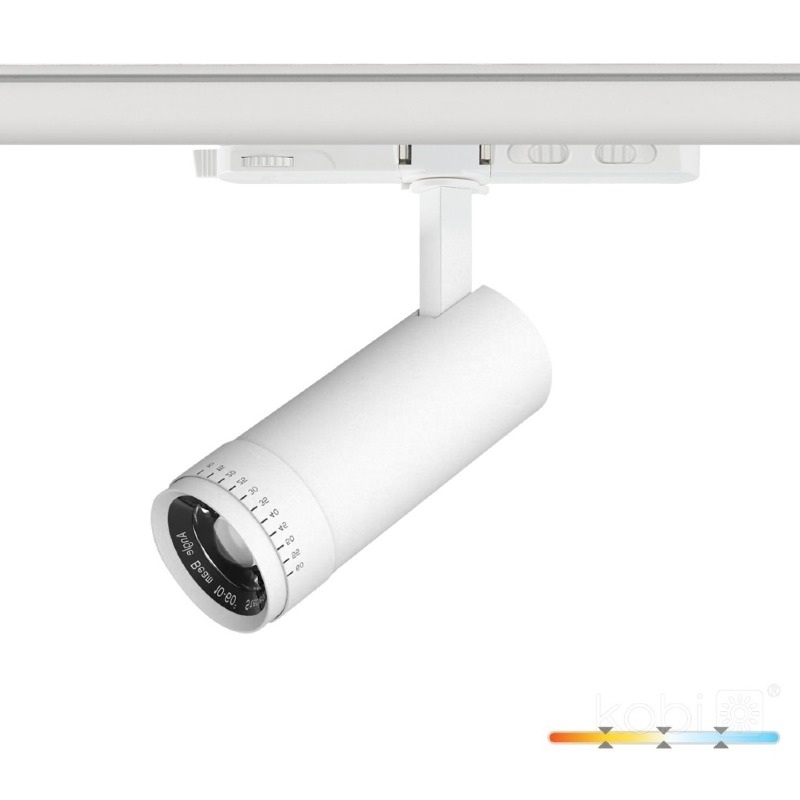 Reflektor szynowy LED NEXTRACK VISION 20W 3CCT 10-60° biały Kobi Pro