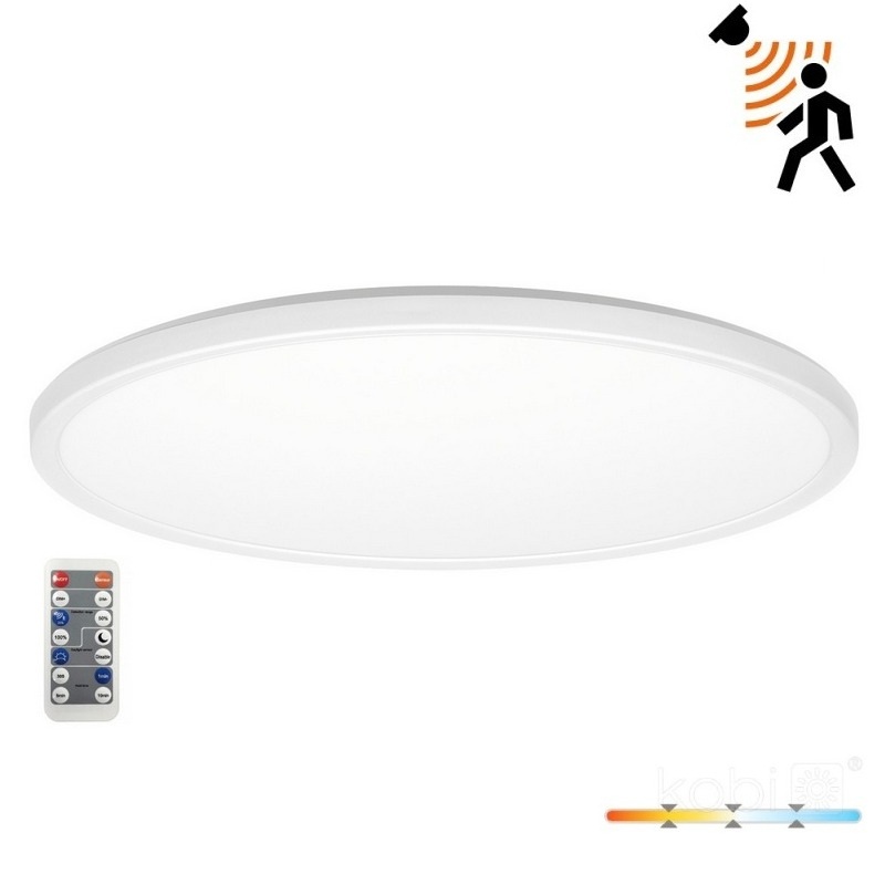 Plafon LED NIVERA CIRCLE 32W 3CCT LX IP54 biały Kobi Premium