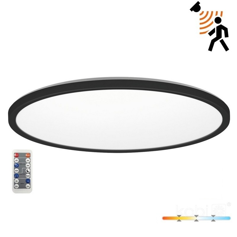 Plafon LED 32W NIVERA CIRCLE czarny
