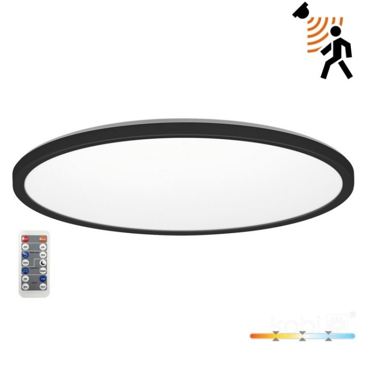 Plafon LED 32W NIVERA CIRCLE czarny