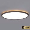 Plafon LED NIVERA CIRCLE 24W 3CCT LX IP54 czarny Kobi Premium