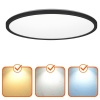 Plafon LED 3CCT IP54 czarny