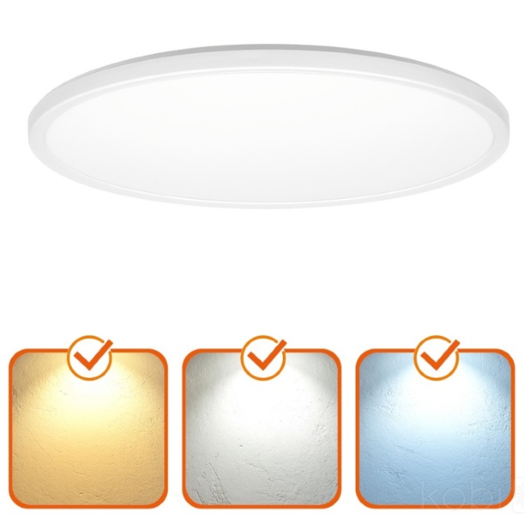 Plafon LED 3CCT 12W biały