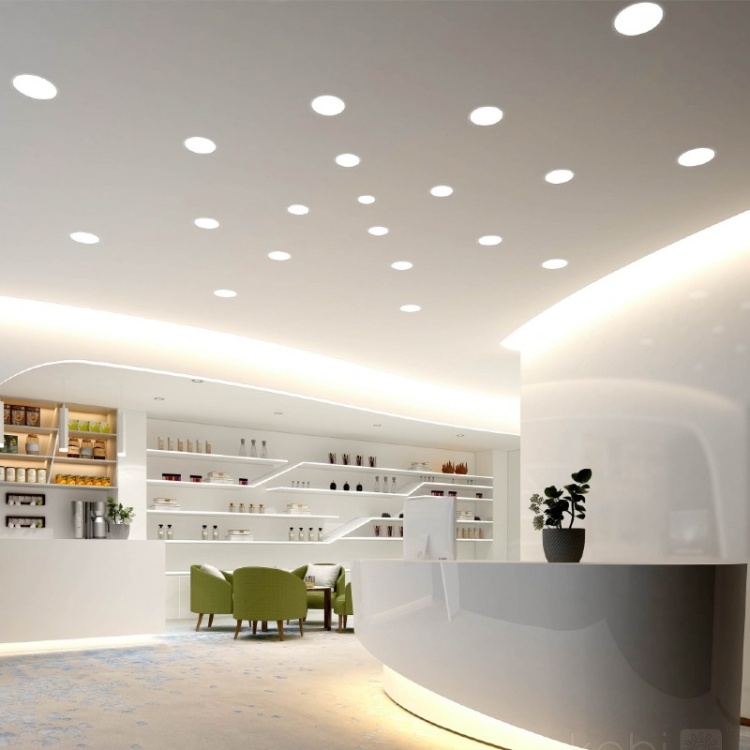 Downlight LED z mikropryzmatyczną przesłoną