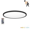 Plafon LED 18W czarny NIVERA CIRCLE