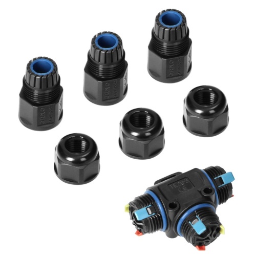 Konektor T do przewodów 3×4mm²