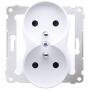 Gniazdo podwójne Premium 16A – Simon 54 Białe
