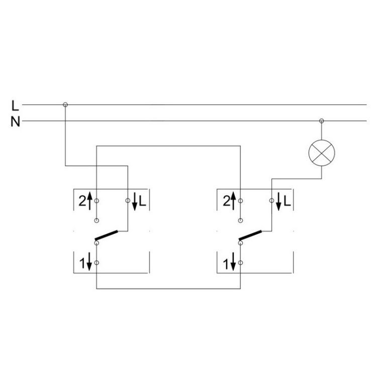 Mechanizm łącznika schodowego – Simon 54