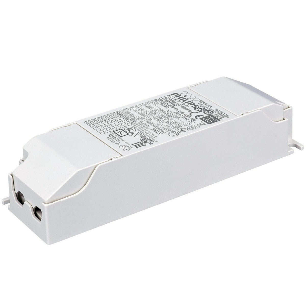 Zasilacz PHILIPS Xitanium 20W/m 0.15-0.5A 42V DS S 230V DipSwitch 30..42VDC SELV
