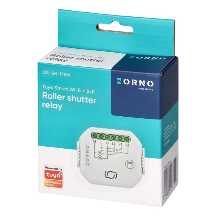Przekaźnik dopuszkowy roletowy Tuya Smart Orno – opakowanie