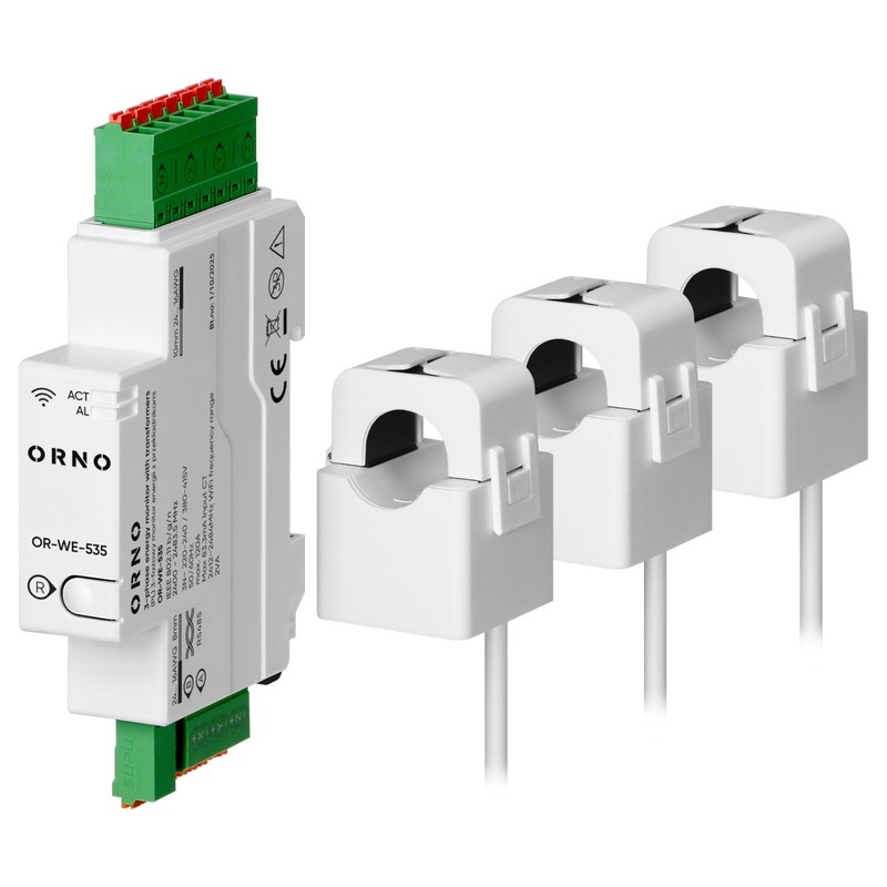 Monitor energii 3-fazowy Tuya Smart – Orno